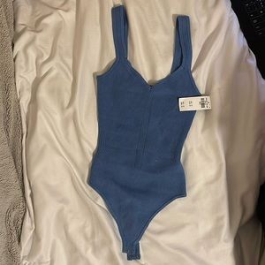 Abercrombie and Fitch ribbed and fitted bodysuit